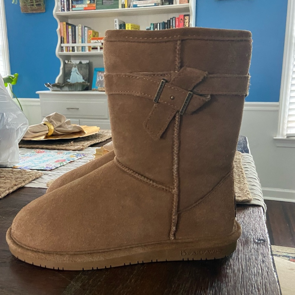 Bear paw boots!